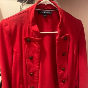 Tommy Hilfiger Vibrant Red Outerwear